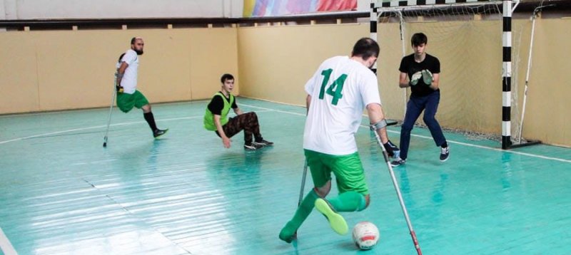 ЧЕЧНЯ. Турнир по мини-футболу среди ампутантов организовали в Грозном