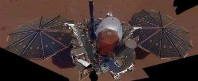 InSight показал себя в новом селфи на Марсе