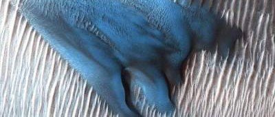 На Марсе нашли песок необычного цвета