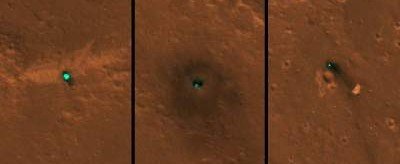 NASA опубликовало спутниковые снимки нового зонда на Марсе