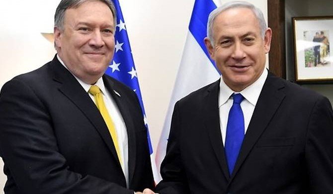 Помпео на встрече с Нетаньяху подтвердил всестороннюю поддержку Израиля