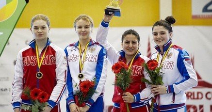 РОСТОВ. Донская юниорка стала призером этапа Кубка мира по фехтованию