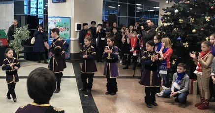 РОСТОВ. Донские школьники отправились на Кремлевскую Ёлку