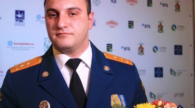 Спасатель Эрик Минасян признан человеком года в Твери