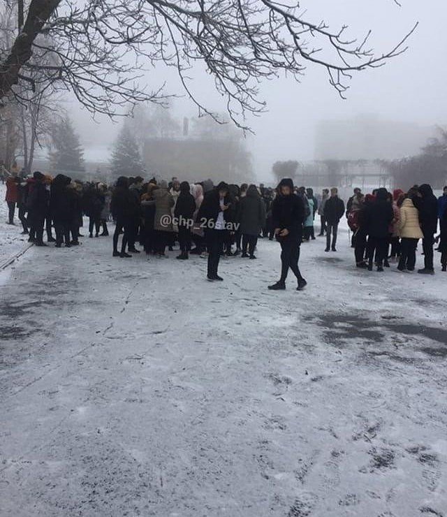 СТАВРОПОЛЬЕ. В Ставрополе эвакуировали учеников одной из школ