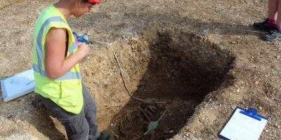 В Англии раскопали древнюю могилу «вампира»