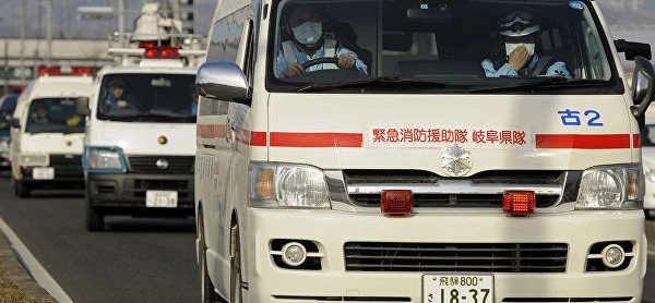 В Японии не менее 17 человек пострадали в ДТП с автобусом и грузовиком