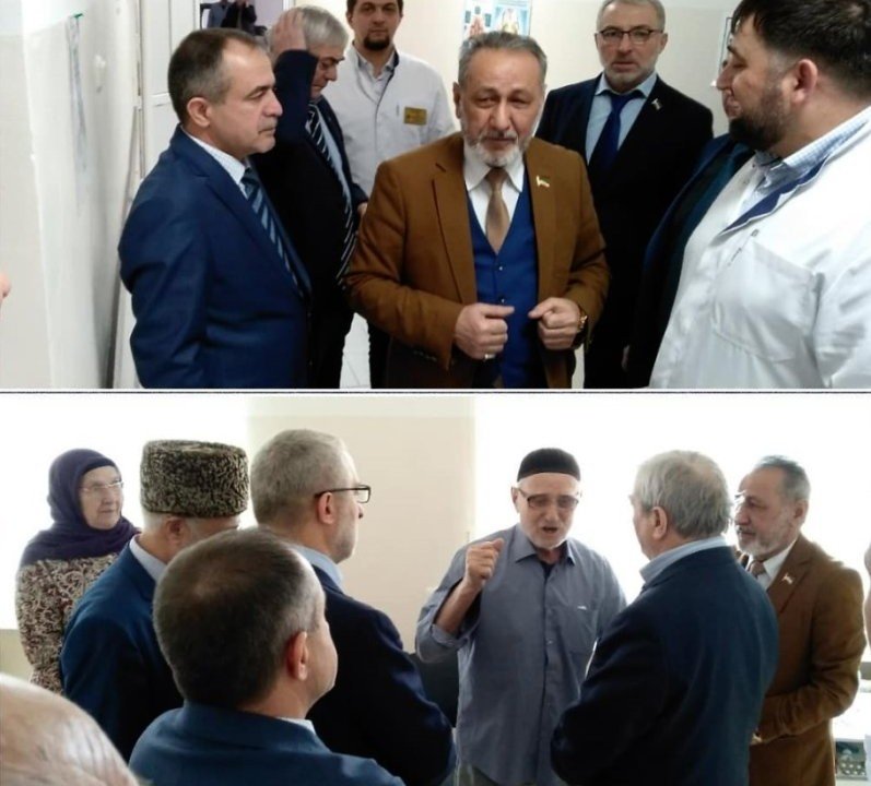 ЧЕЧНЯ. Чеченские парламентарии посетили 5-ую городскую больницу
