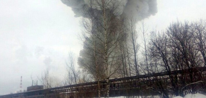 ЧЕЧНЯ. На химзаводе в Ленинградской области произошел взрыв