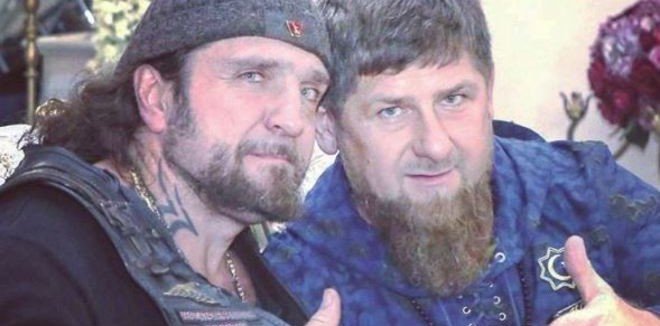 ЧЕЧНЯ. Рамзан Кадыров поздравил лидера "Ночных волков" с днём рождения