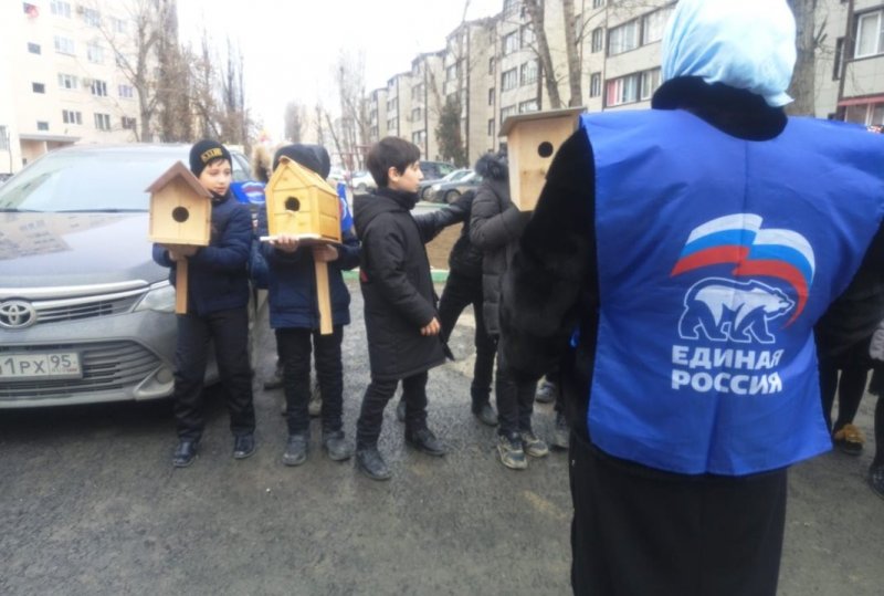 ЧЕЧНЯ. Столица Чечни присоединилась к Всероссийской акции «Двор для птиц»