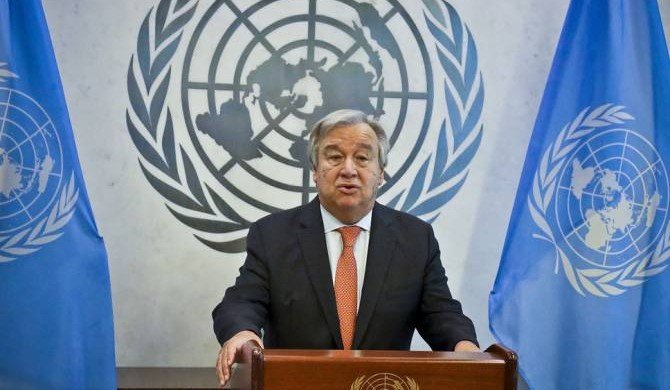 Генсек ООН назвал приоритетные направления работы организации на 2019 год