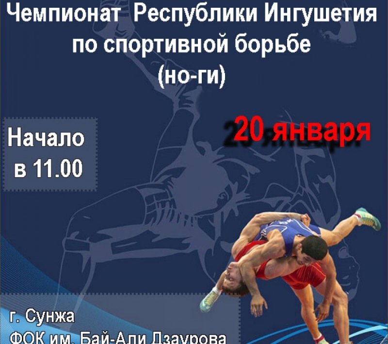 ИНГУШЕТИЯ. В Ингушетии пройдет Чемпионат Республики по спортивной борьбе