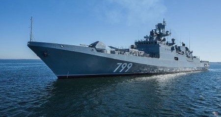 КРЫМ. Экипаж фрегата Черноморского флота «Адмирал Макаров» сдал курсовую задачу в Средиземном море