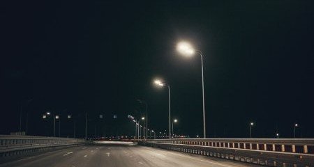 КРЫМ. Подрядчик выполнил 70% работ по освещению трассы Симферополь – Феодосия