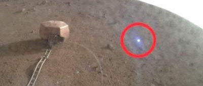 На Марсе засняли странный светящийся объект
