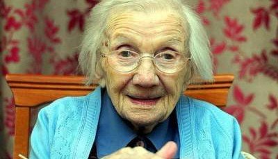 Старейшая жительница Шотландии открыла свой секрет долголетия