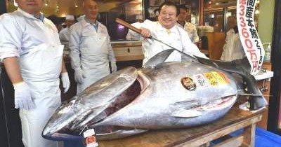В Японии продали рыбу за несколько миллионов долларов