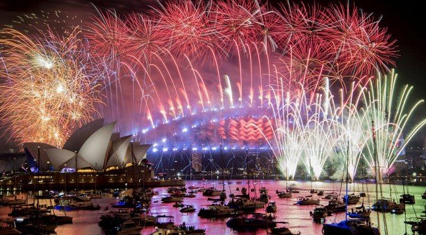 В Сиднее по ошибке поздравили «С Новым 2018 годом»