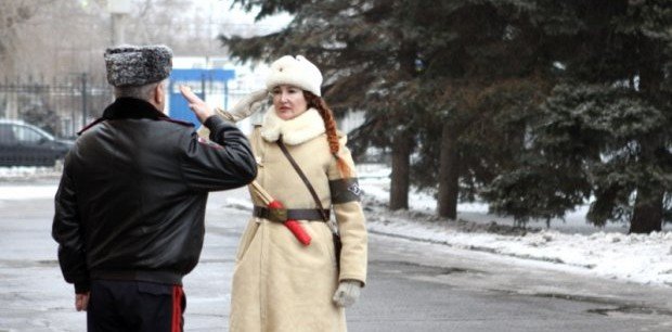ВОЛГОГРАД. Взвод девушек-регулировщиц выйдет на улицы Волгограда 2 февраля