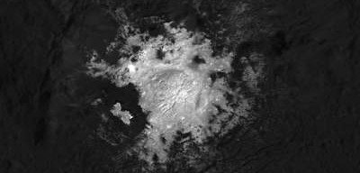 Астрономы обнаружили следы извержений криовулканов на Церере