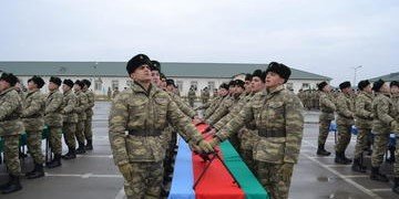 АЗЕРБАЙДЖАН. Азербайджанские новобранцы приняли военную присягу
