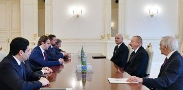 АЗЕРБАЙДЖАН. Ильхам Алиев встретился в Баку с главой Минэкономразвития России