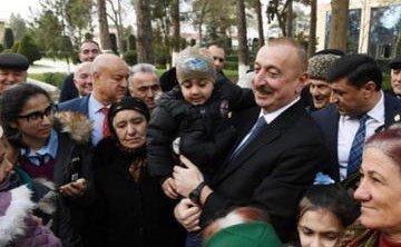 АЗЕРБАЙДЖАН. Мехрибан Алиева поблагодарила бейлаганцев за искренний прием президента