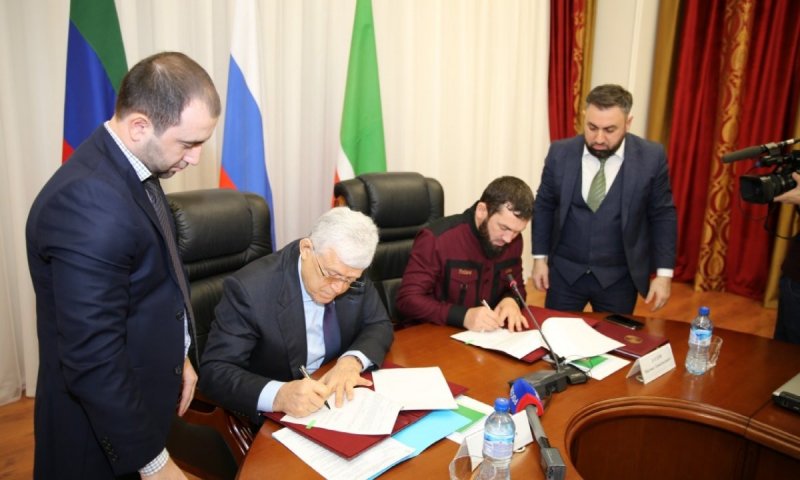 ЧЕЧНЯ. Парламенты Чечни и Дагестана подписали Соглашение о сотрудничестве
