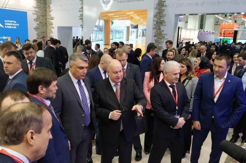 ЧЕЧНЯ. Представительная делегация Чеченской Республики принимает участие в "РИФ-2019" в Сочи