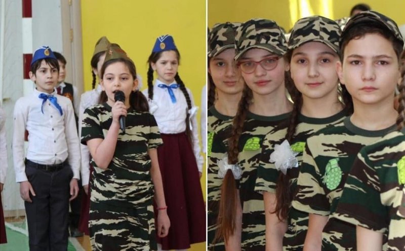 ЧЕЧНЯ. В школах Чечни прошли уроки мужества