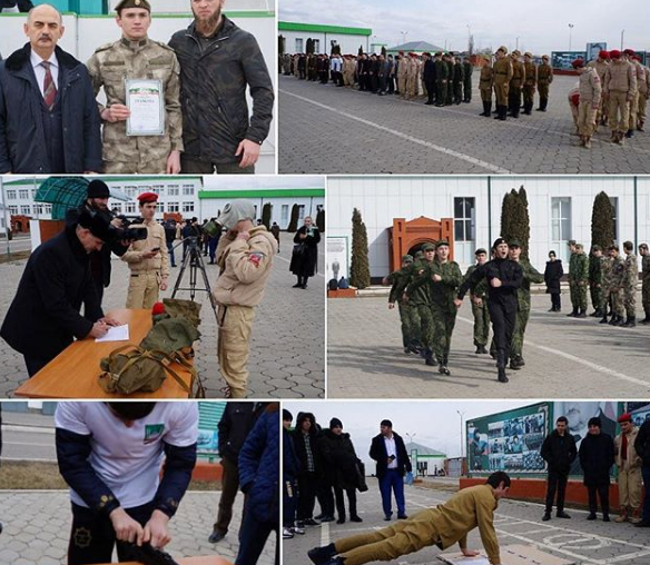 ЧЕЧНЯ. Военно-патриотическая игра «Зарница» среди школьников Чечни состоялась в Грозном