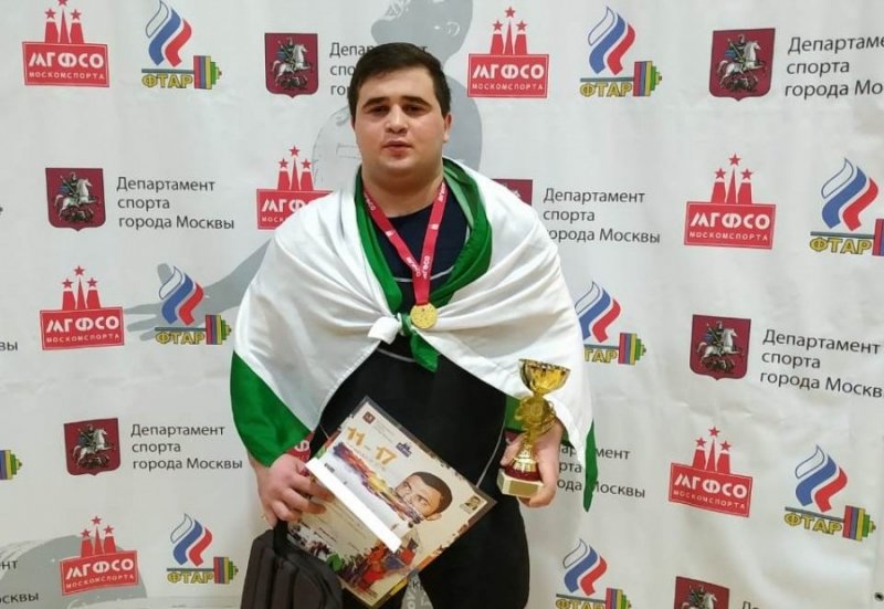 ИНГУШЕТИЯ. Ингушский тяжелоатлет Плиев Азраил стал победителем Всероссийских соревнований