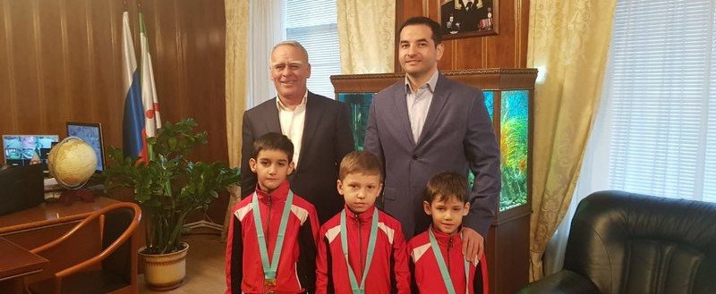 ИНГУШЕТИЯ. Юные гимнасты побывали в гостях у мэра Назрани