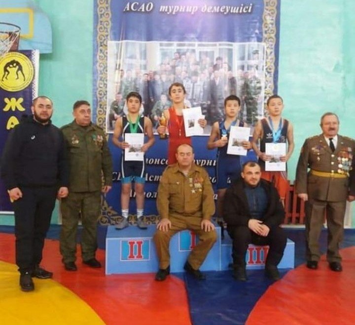 ИНГУШЕТИЯ. Магомед Мархиев стал лучшим на турнире по вольной борьбе в Казахстане