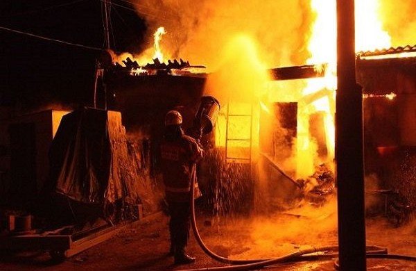РОСТОВ. В Ростове на Филимоновской произошёл крупный пожар