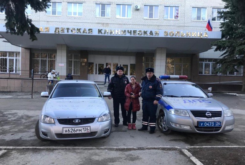 СТАВРОПОЛЬЕ. Автоинспекторы Ставрополья помогли вовремя доставить ребенка в больницу
