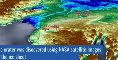 В Гренландии найден еще один гигантский ударный кратер