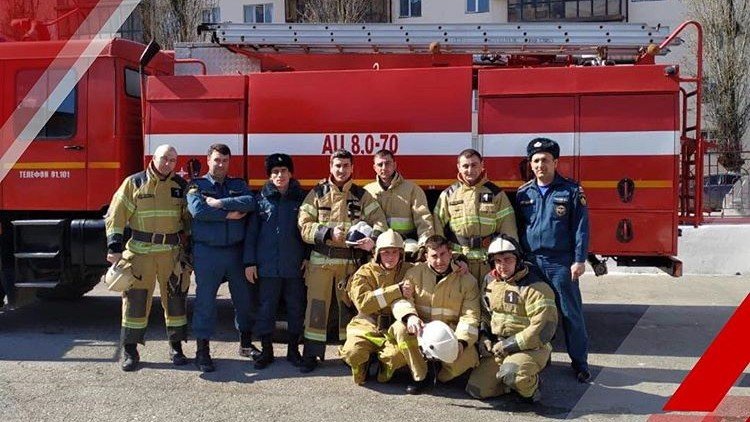 ЧЕЧНЯ.  Во ходе тушения пожара в частном жилом доме спасены четыре человека.