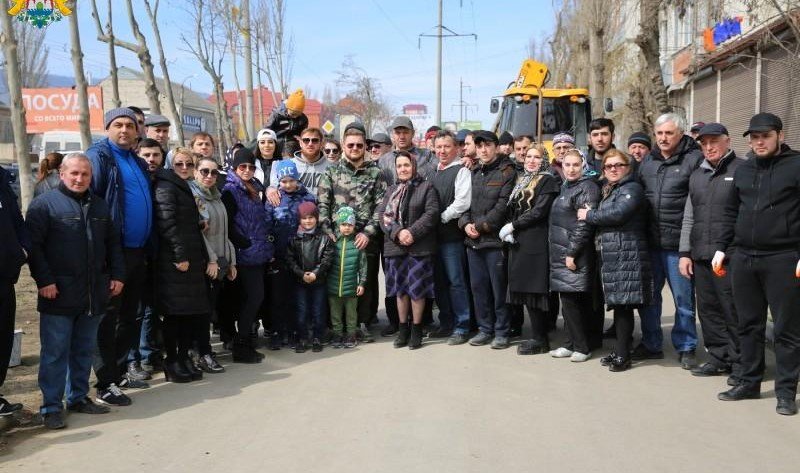 ДАГЕСТАН. Акцию "Зеленые километры" провели в Ленинском районе Махачкалы