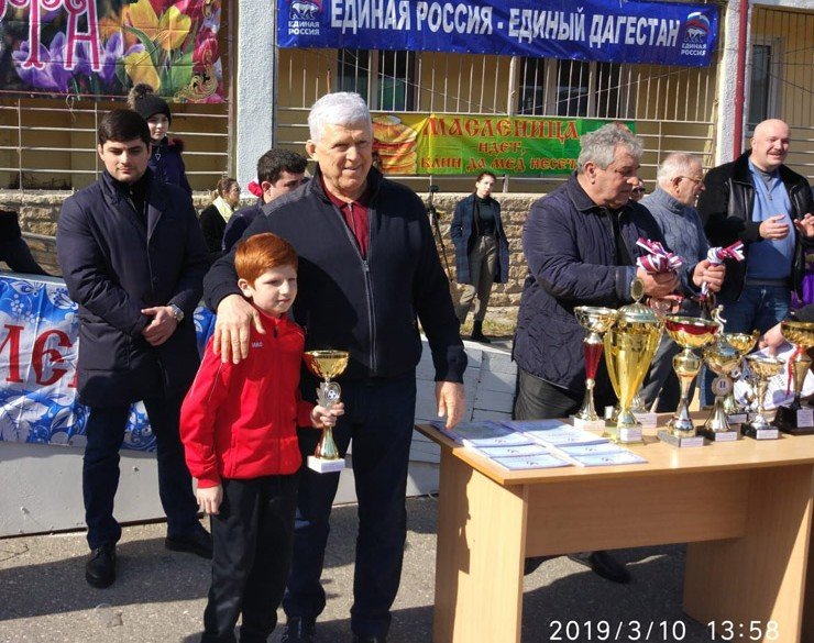 ДАГЕСТАН. Хизри Шихсаидов принял участие в церемонии награждения юных футболистов