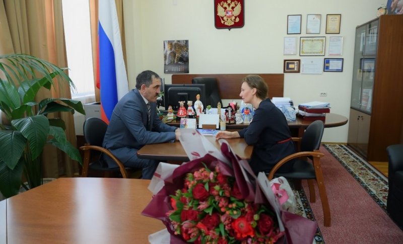 ИНГУШЕТИЯ. Анна Кузнецова обсудила с Главой Ингушетии вопросы помощи детям-сиротам