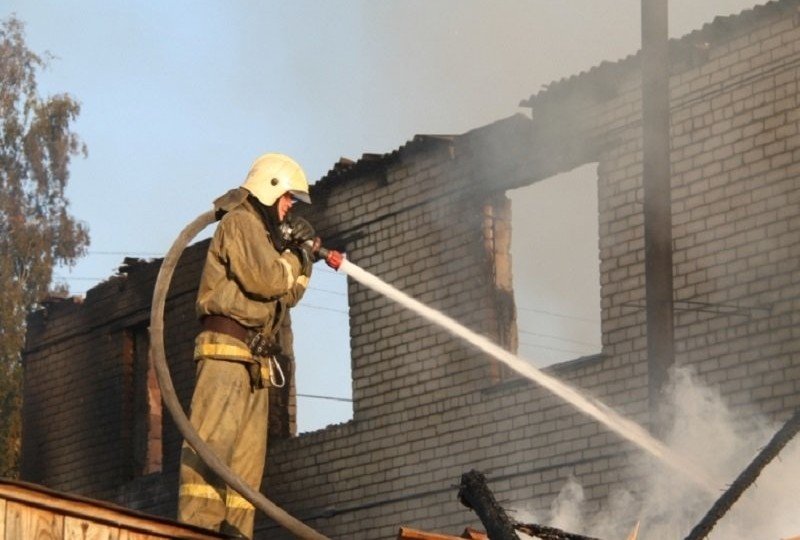 ИНГУШЕТИЯ. Частный дом загорелся в Назрановском районе Ингушетии