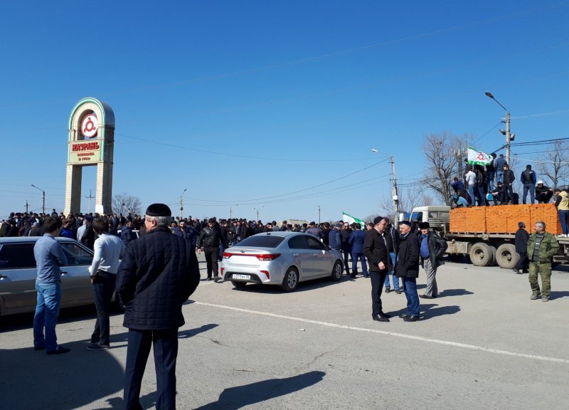 ИНГУШЕТИЯ. Митингующие освободили трассу ФАД «Кавказ»