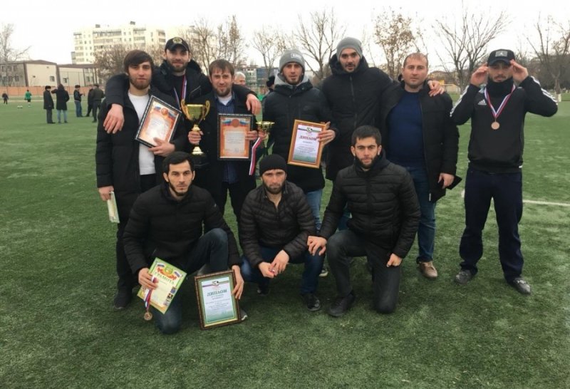 ИНГУШЕТИЯ. Впервые ингушская футбольная команда стала бронзовым призером Открытого Первенства Чечни