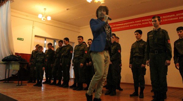 КБР. ОНФ в КБР организовал для кадетов из селения Атажукино уроки танцев