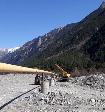 КБР. В Эльбрусском районе завершили восстановление высокогорного газопровода