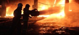 КБР. В Нальчике горит кондитерская фабрика