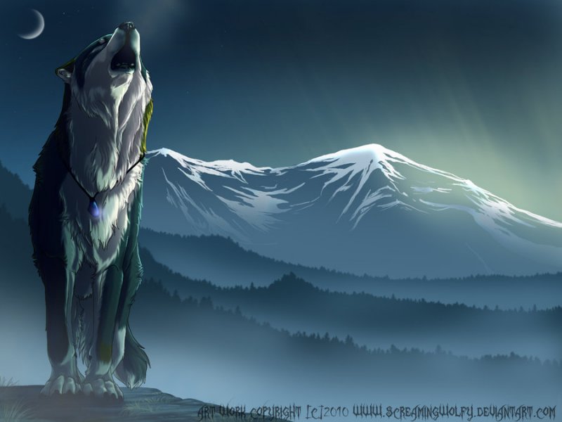 Волчица - мать земли (чеченская легенда)