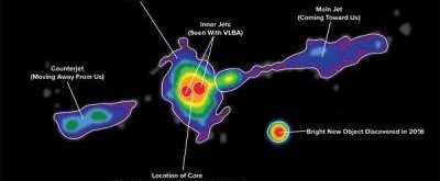 Астрономы впервые увидели «бублик» сверхмассивной черной дыры